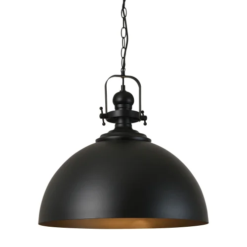 LÂMPADA DE TETO DE FERRO PRETO ALDARA