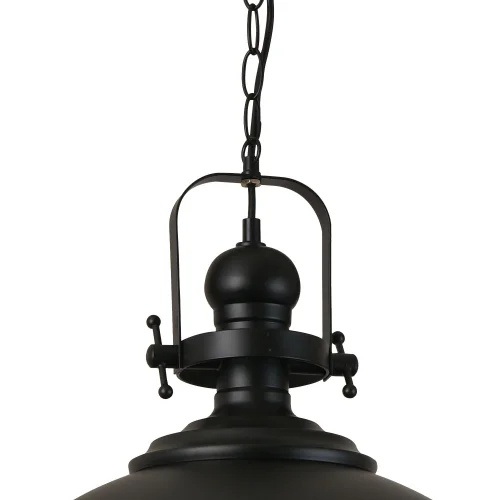 LÂMPADA DE TETO DE FERRO PRETO ALDARA