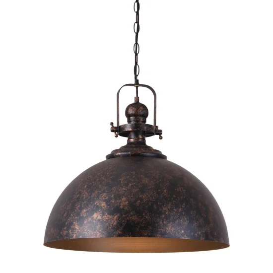 LÂMPADA TETO ALDARA FERRO ENVELHECIDO