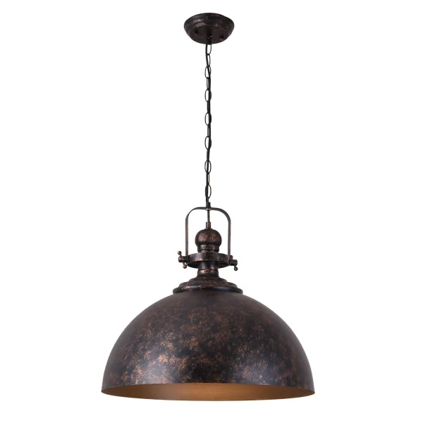 LÂMPADA TETO ALDARA FERRO ENVELHECIDO