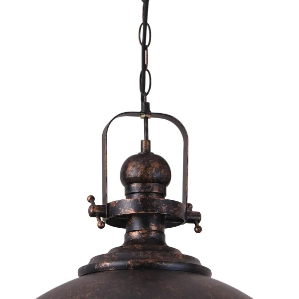 LÂMPADA TETO ALDARA FERRO ENVELHECIDO