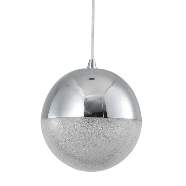 LÂMPADA PENDENTE LED KENDALL 9W 4000K CROMADO LÂMPADA PENDENTE LED KENDALL 9W 4000K CROMADO
