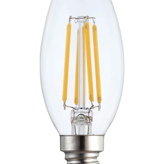 LÂMPADA DE VELA LED E14 6W 2700K 2