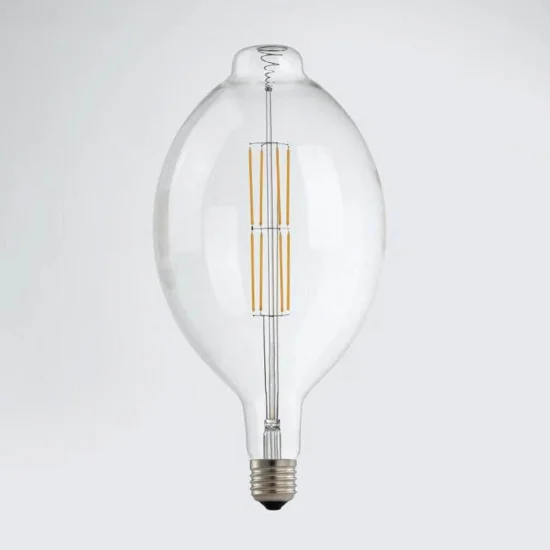 LÂMPADA DECORATIVA GIGANTE 18CM TRANSPARENTE 2