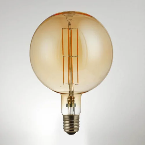 LÂMPADA DECORATIVA GIGANTE 20CM ÂMBAR