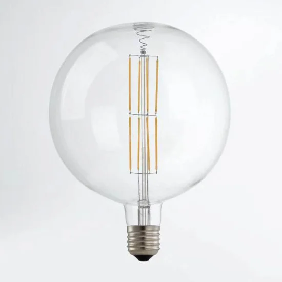 LÂMPADA DECORATIVA GIGANTE 20CM TRANSPARENTE 2