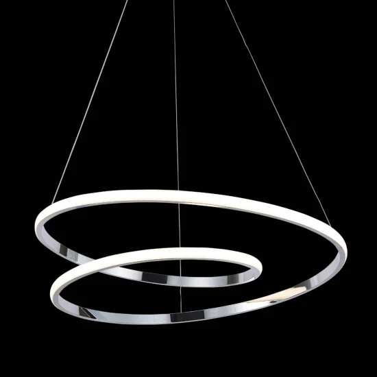 LÂMPADA DE TETO LED GAEL 49W 4000K CROMADO 2