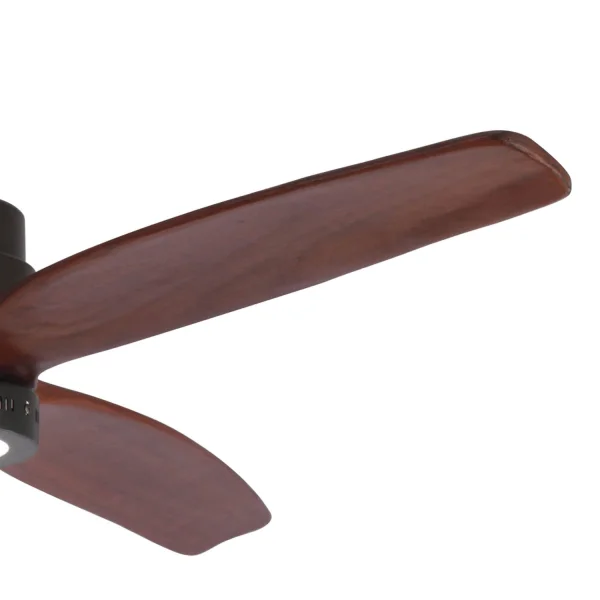 VENTILADOR DE TETO LEVOU KALEO 15W 4000K CAFÉ