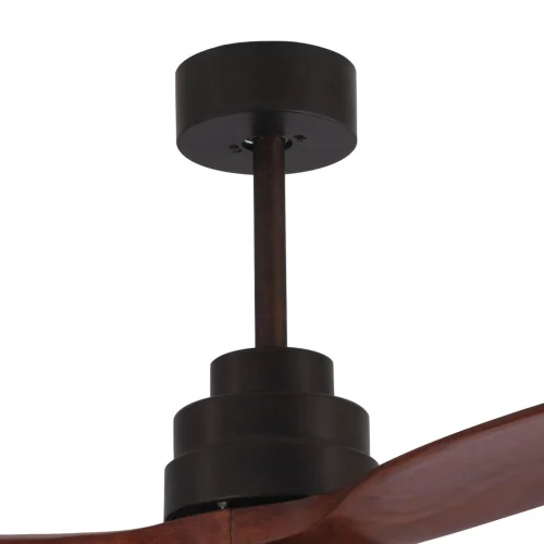 VENTILADOR DE TETO LEVOU KALEO 15W 4000K CAFÉ