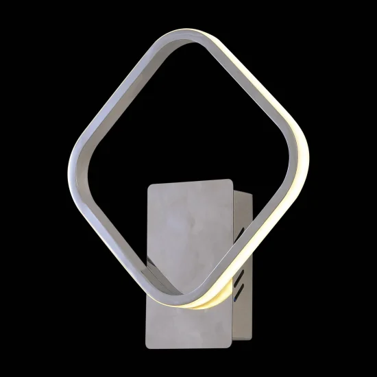 LÂMPADA DE PAREDE LED MELCHOR 12W 4000K CROMADO 2
