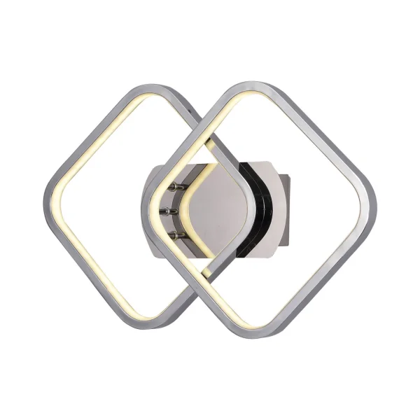 LÂMPADA DE PAREDE LED MELCHOR 24W 4000K CROMADO