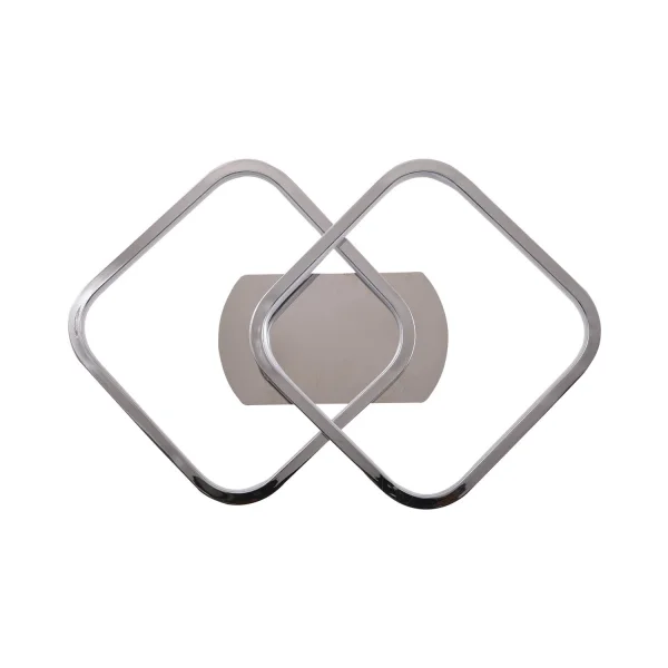 LÂMPADA DE PAREDE LED MELCHOR 24W 4000K CROMADO