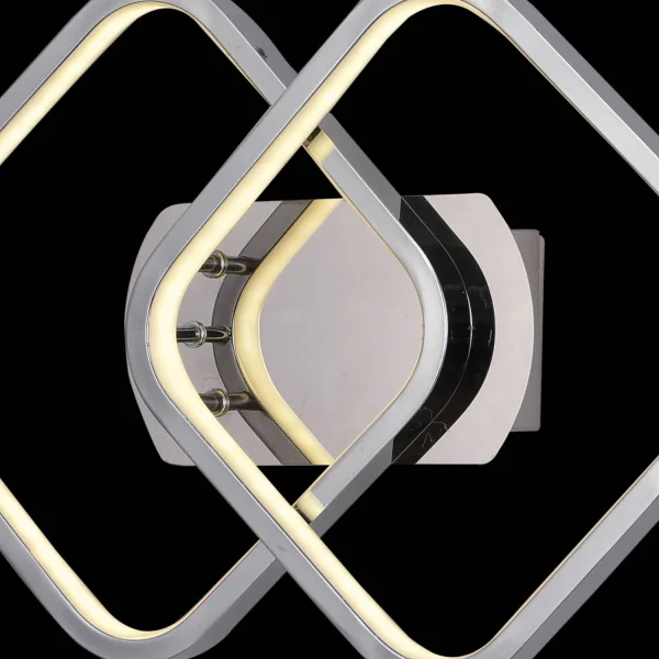 LÂMPADA DE PAREDE LED MELCHOR 24W 4000K CROMADO