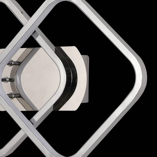 LÂMPADA DE PAREDE LED MELCHOR 24W 4000K CROMADO