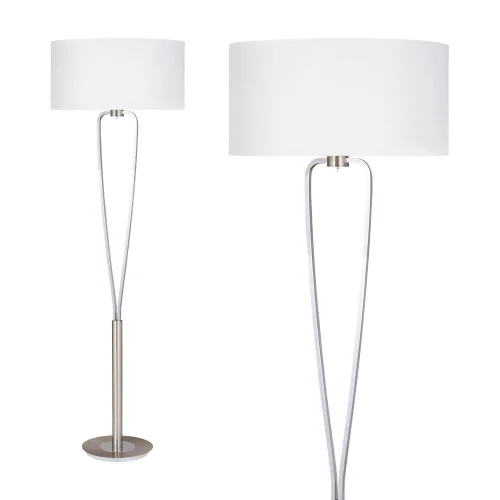 LÂMPADA DE PISO NÍQUEL TOULOUSE