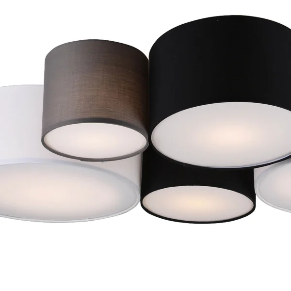 TETO DE VASSOURA 5 LUZES