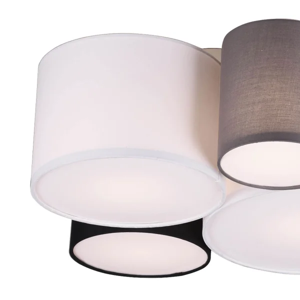 TETO DE VASSOURA 4 LUZES