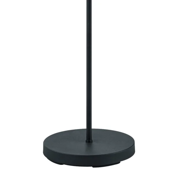 LÂMPADA DE CHÃO GLADSTONE PRETO