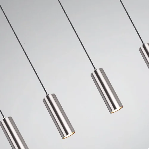 ENXERTO DE LÂMPADA DE TETO 4 LUZES DE NÍQUEL FOSCO