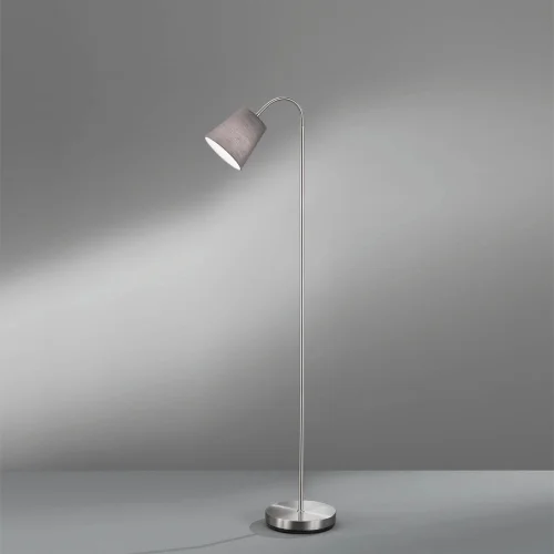 LÂMPADA DE PISO DUBBO CINZA