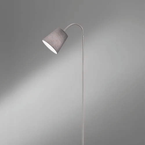 LÂMPADA DE PISO DUBBO CINZA
