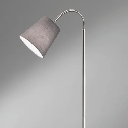 LÂMPADA DE PISO DUBBO CINZA