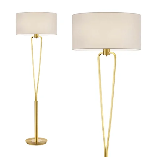 LÂMPADA DE CHÃO BRONZE TOULOUSE