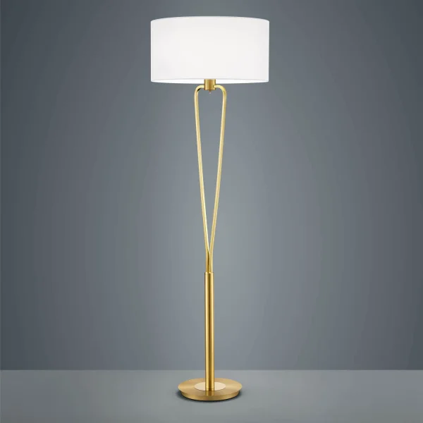 LÂMPADA DE CHÃO BRONZE TOULOUSE