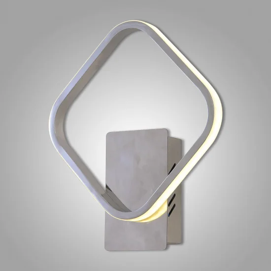 LÂMPADA DE PAREDE LED MELCHOR 12W 4000K CROMADO