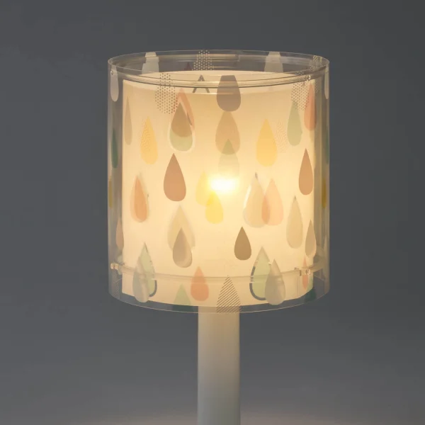 LÂMPADA DE MESA COR DE CHUVA