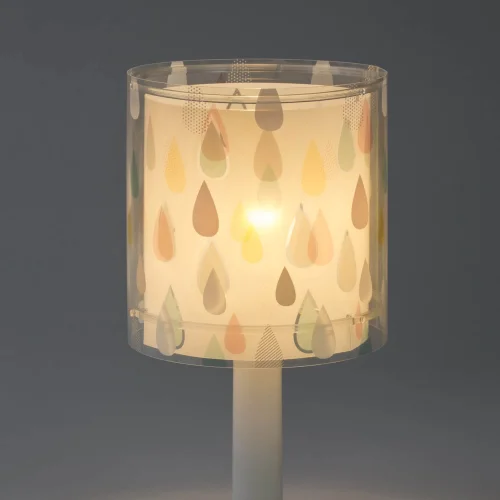 LÂMPADA DE MESA COR DE CHUVA