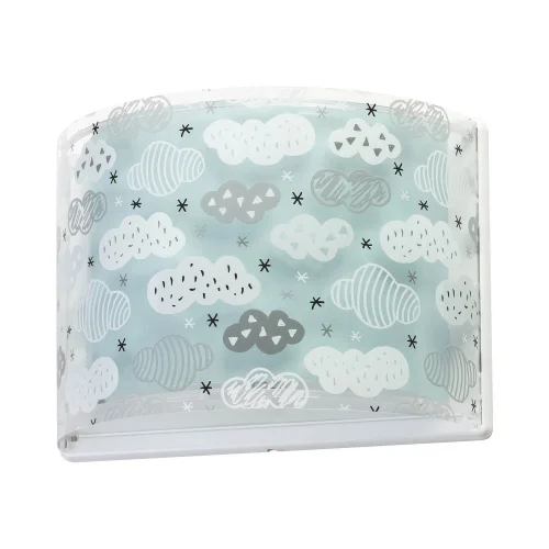 NUVENS VERDES LÂMPADA DE PAREDE