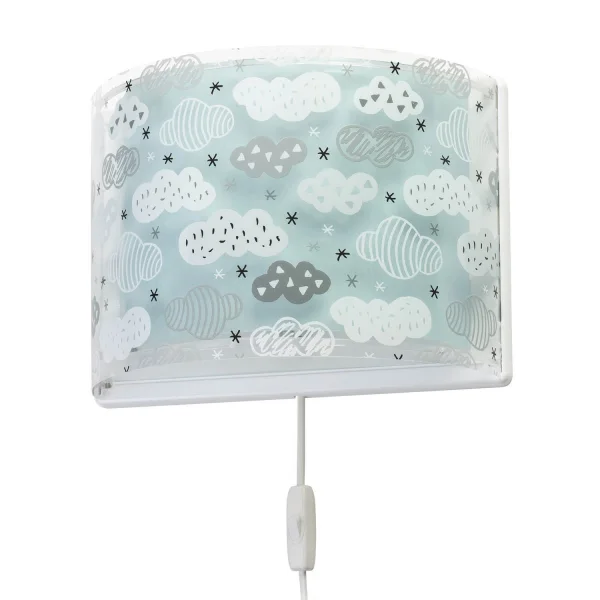 NUVENS VERDES LÂMPADA DE PAREDE