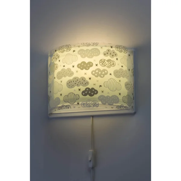 NUVENS VERDES LÂMPADA DE PAREDE