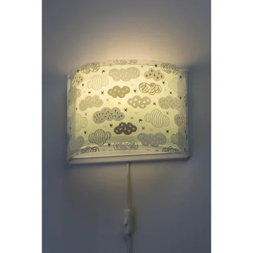 NUVENS VERDES LÂMPADA DE PAREDE