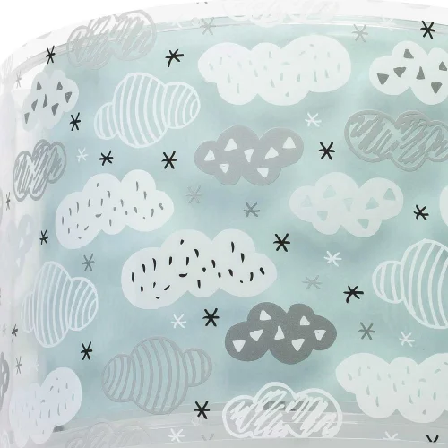 NUVENS VERDES LÂMPADA DE PAREDE