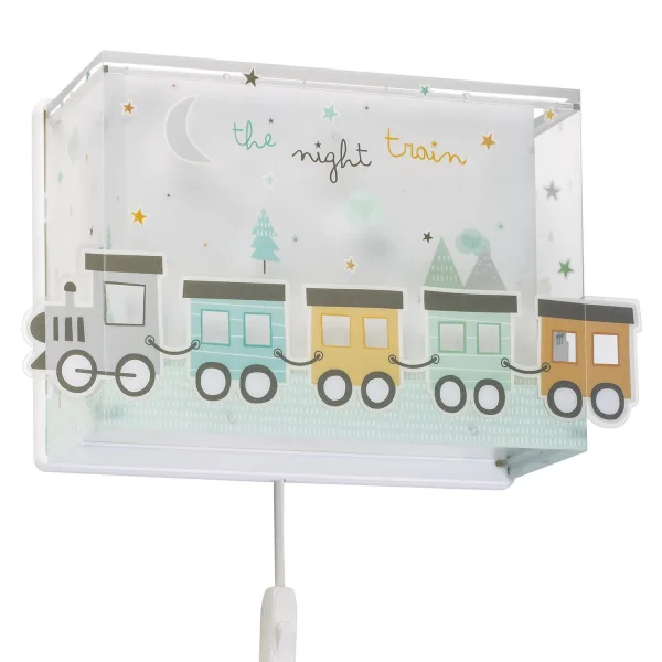 LÂMPADA DE PAREDE DO TREM NOTURNO LÂMPADA DE PAREDE DO TREM NOTURNO