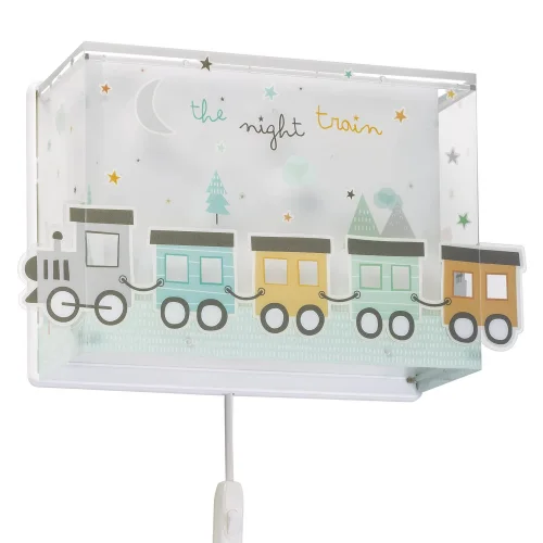 LÂMPADA DE PAREDE DO TREM NOTURNO LÂMPADA DE PAREDE DO TREM NOTURNO