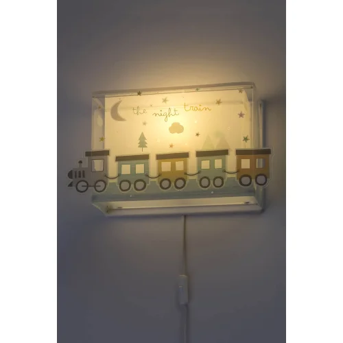 LÂMPADA DE PAREDE DO TREM NOTURNO LÂMPADA DE PAREDE DO TREM NOTURNO