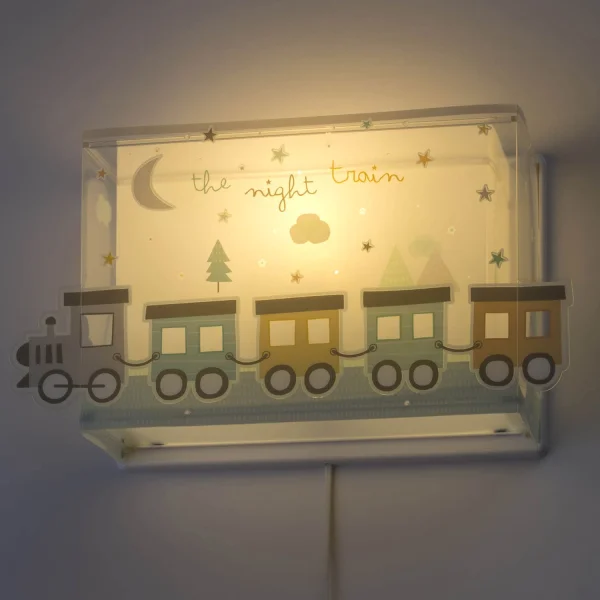 LÂMPADA DE PAREDE DO TREM NOTURNO LÂMPADA DE PAREDE DO TREM NOTURNO