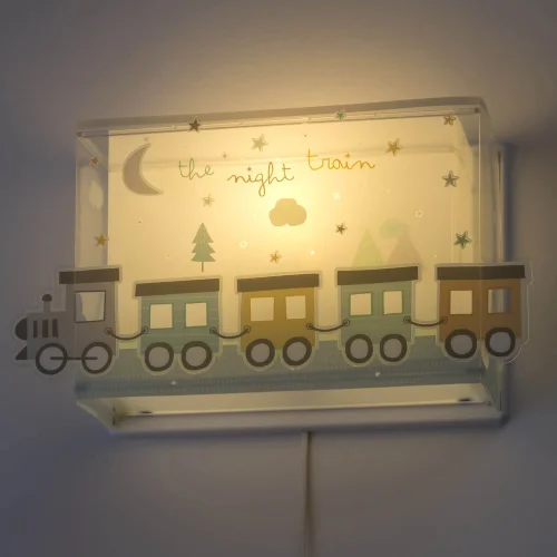 LÂMPADA DE PAREDE DO TREM NOTURNO LÂMPADA DE PAREDE DO TREM NOTURNO