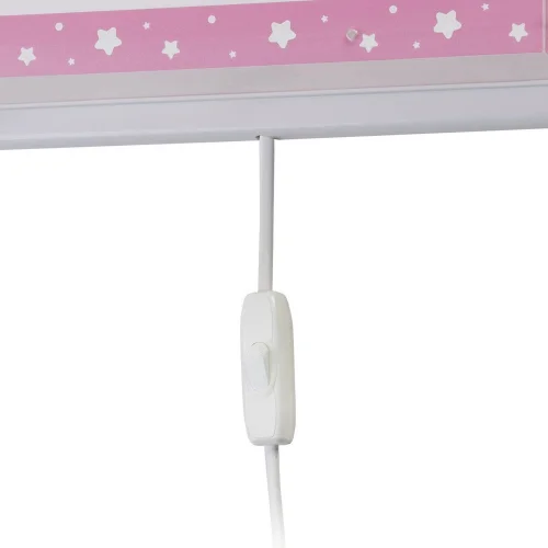 LÂMPADA DE PAREDE LUA ROSA