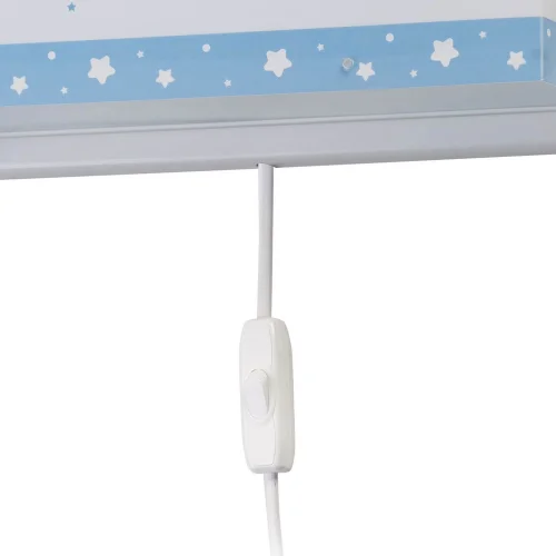 LÂMPADA DE PAREDE LUA AZUL