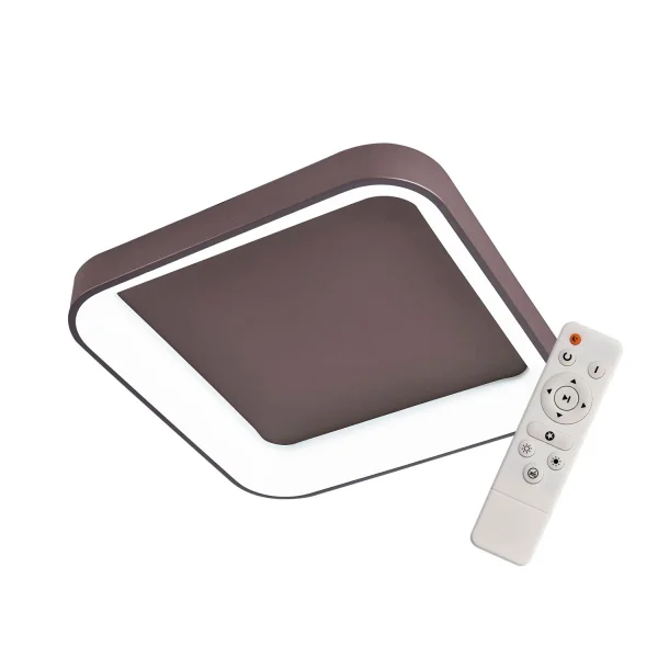 TETO DE LED POWELL 64W CAFÉ AJUSTÁVEL