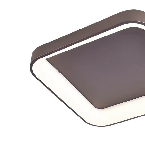 TETO DE LED POWELL 64W CAFÉ AJUSTÁVEL