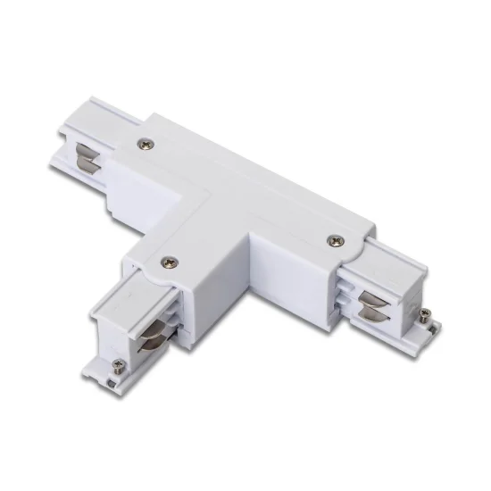 TIPO T CONECTOR PARA TRILHO BRANCO T-PHASE