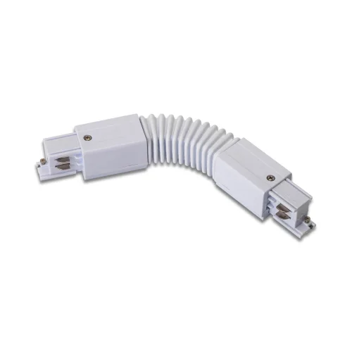 CONECTOR FLEXÍVEL PARA TRILHO BRANCO TRIFÁSICA