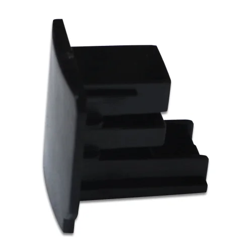 TERMINAL PARA TRILHOS TRIFÁSICO PRETO TERMINAL PARA TRILHOS TRIFÁSICO PRETO