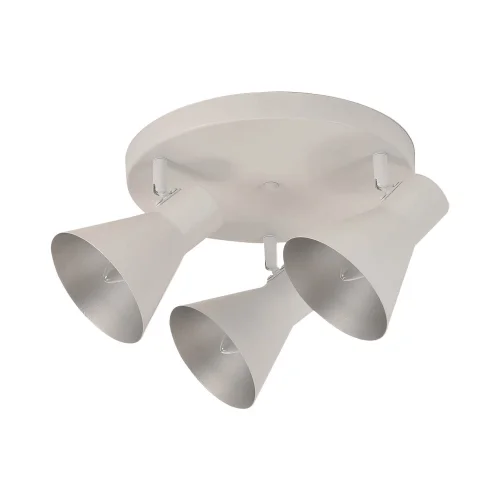 TETO DECORATIVO 3 LUZES CLARENCE BRANCO