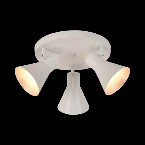 TETO DECORATIVO 3 LUZES CLARENCE BRANCO